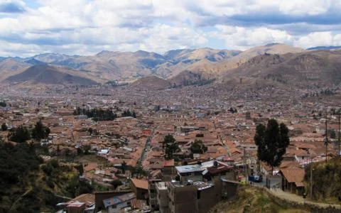 Cusco landscape Stock Photos