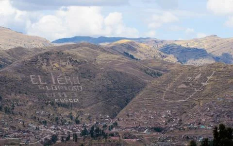 Cusco landscape Stock Photos