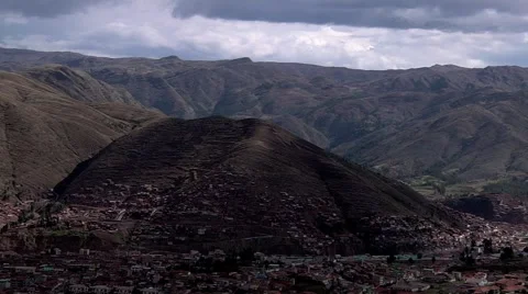 Cusco Mountains Time Lapse Stock Footage 986368