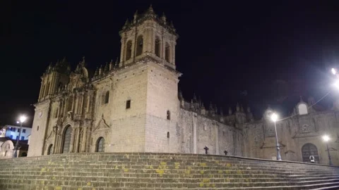 Cusco At night Shots Stock Footage 138553547