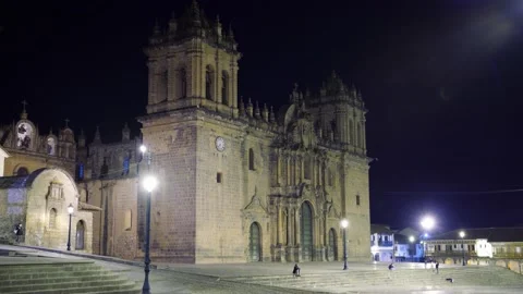 Cusco At night Shots Stock Footage 138741381