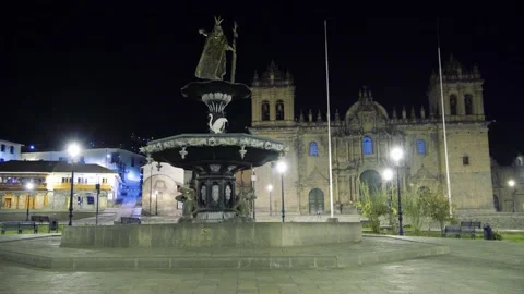 Cusco At night Shots Stock Footage 138741470