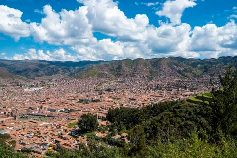 Cusco Outskirts Area Stock Photos