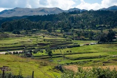 Cusco Outskirts Area 스톡 사진