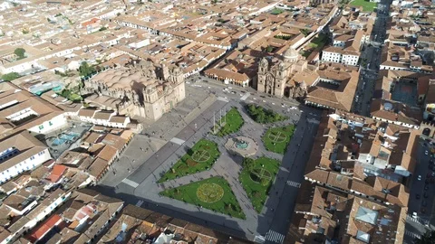 Cusco in Peru Stock Footage 106987725