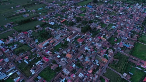 Cusco Peru at Sunset Stock Footage 278935823