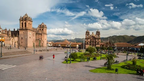 Cusco Plaza de Armas Stock-Footage 96807762