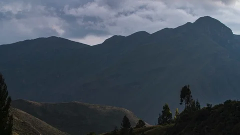 Cusco Sacred Valley time lapse, Peru - South America Video stock 119401958