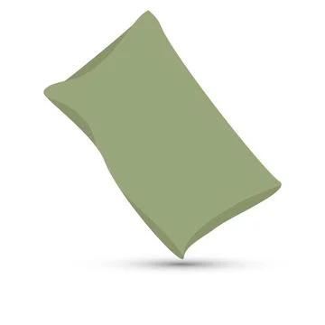 Cushion pillow Stock Illustration