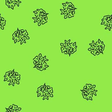 Custard apple jungle amazon vector seamless pattern Illustrazione stock