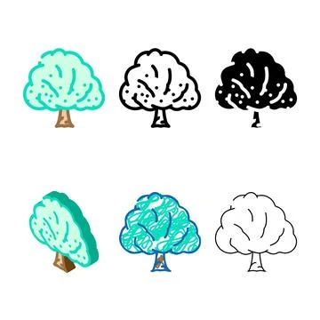 Custard apple jungle clean amazon color icon vector Stock Illustration