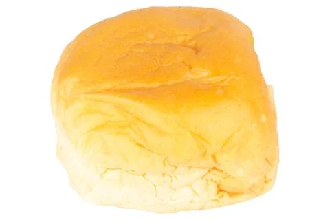 Custard Bread isolated on white background Фото