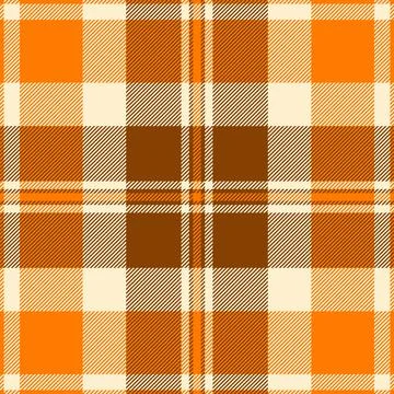 Custom check pattern plaid, 60s tartan vector seamless. Cute fabric backgro.. Illustrazione stock