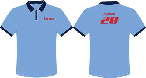 Custom Design Half sleeve t shirt mock ups templates designs Vectors Illustrazione stock