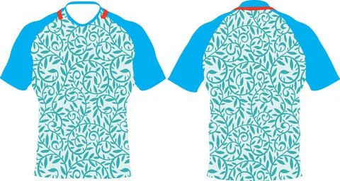 Custom Design Half sleeve t shirt mock ups templates designs Vectors Stock Illustration