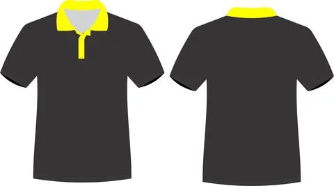 Custom Design Half Sleeve  t shirt Mock ups illustrations templates Vectors Stock Illustration