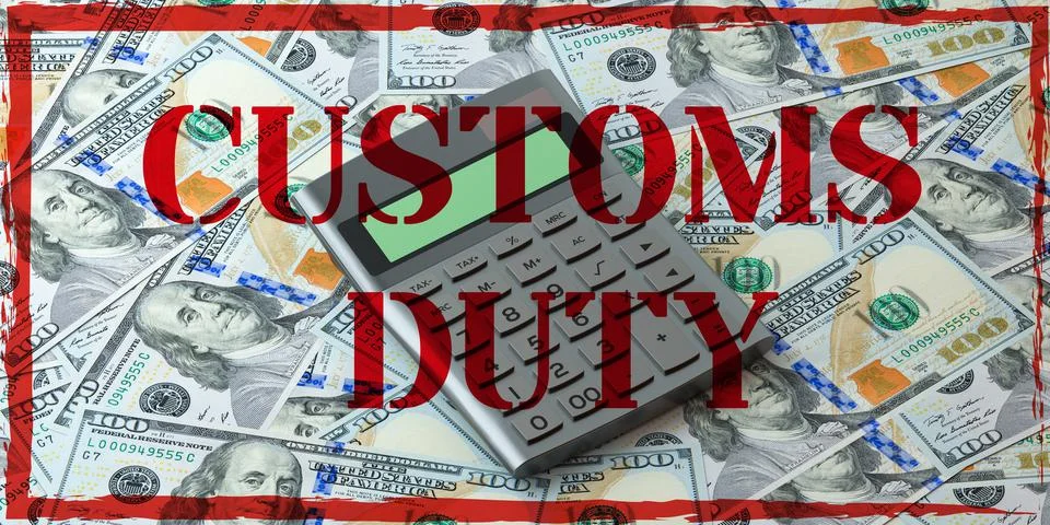 Custom duty Stock Photos