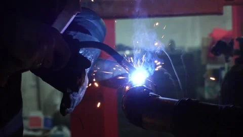 Custom exhaust system Stock Footage 235725138