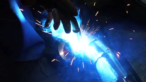 Custom exhaust system Stock-Footage 235725362