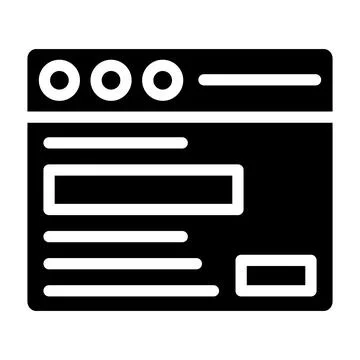 Custom features Vector Icon Design Illustration Stock-Illustration