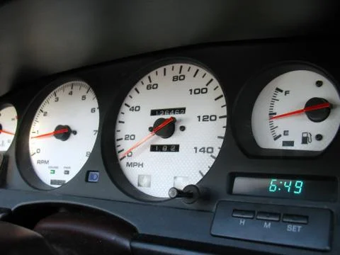 Custom gauges Stock Photos