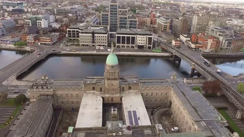 The Custom House, Dublin Stock Footage 78852303