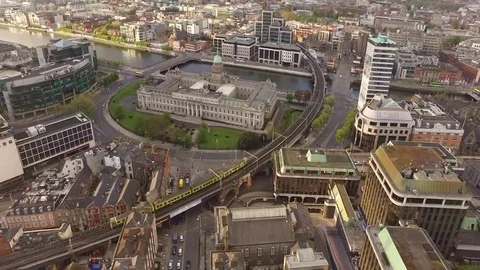 The Custom House, Dublin Stock Footage 78868703