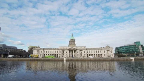 The Custom House, Dublin Stock Footage 122429318