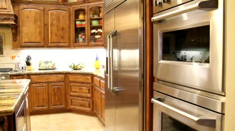 Custom Kitchen Remodel Stock Footage 808461