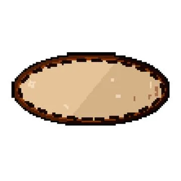 Custom leather patch pixel art vector illustration 스톡 일러스트