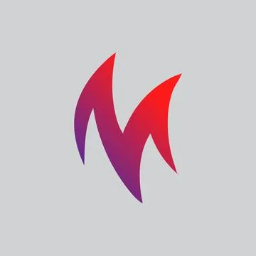 Custom Letter Logo Design in adobe illustrator Stock Illustration