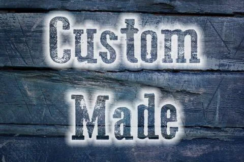 Custom made concept Stock Illustration