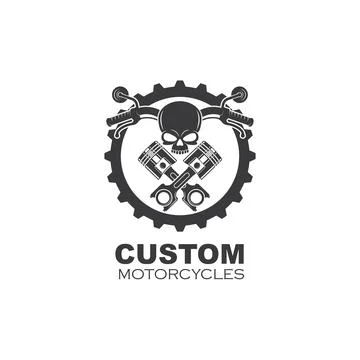 Custom motorcycle vector illustration design Stock Illustration