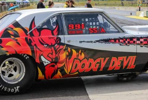 Custom paintwork Fotos Stock