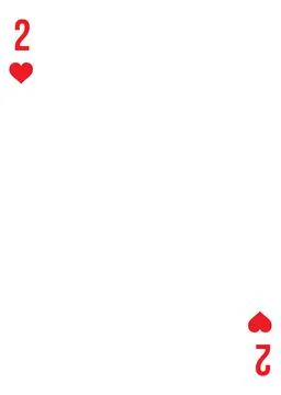 Custom of playing card template for any design Stock Illustration