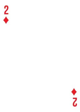 Custom of playing card template for any design Stock Illustration