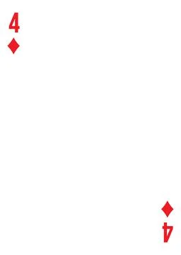 Custom of playing card template for any design Stock Illustration