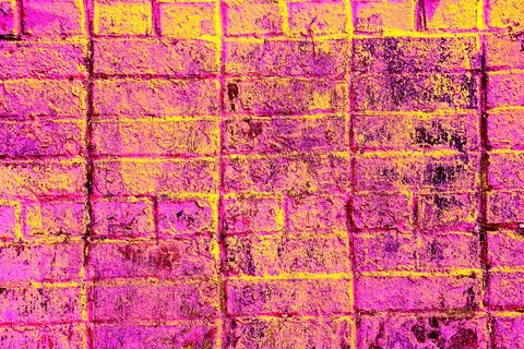 Custom stone wall on side of building. Vintage plaster texture. Changed color Ilustración de archivo