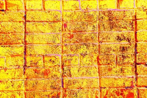 Custom stone wall on side of building. Vintage plaster texture. Changed color Ilustración de archivo