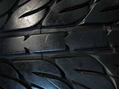Custom tire treads Stock Photos