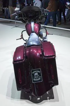 Custom Total Disaster motorcycle. Foto stock