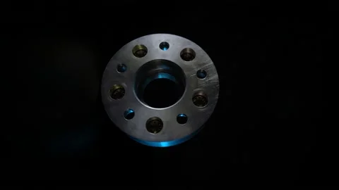 Custom tuning spacers for car expansion Stockbeeldmateriaal 160658743
