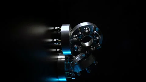 Custom tuning spacers for car expansion Vidéo 160658903