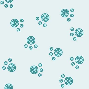 Customer acquisition technical sales engineer glyph seamless pattern 스톡 일러스트