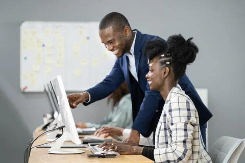 Customer Call Center Operator Stock Photos