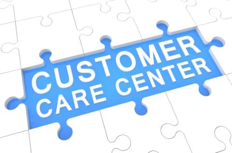 Customer care center Stock Illustration
