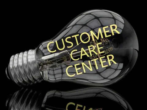 Customer Care Center Stock Illustration
