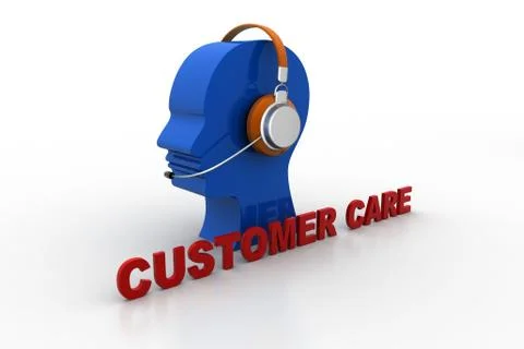 Customer care concept Free Stock Illustration