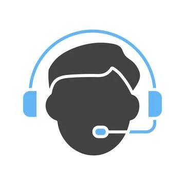 Customer Care icon vector image. Stock Illustration