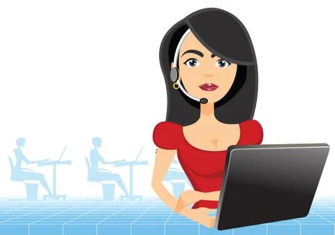 Customer care Stock Illustration
